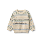 Truitje - Jacquard Pullover August - Biologisch katoen - Wheat voor