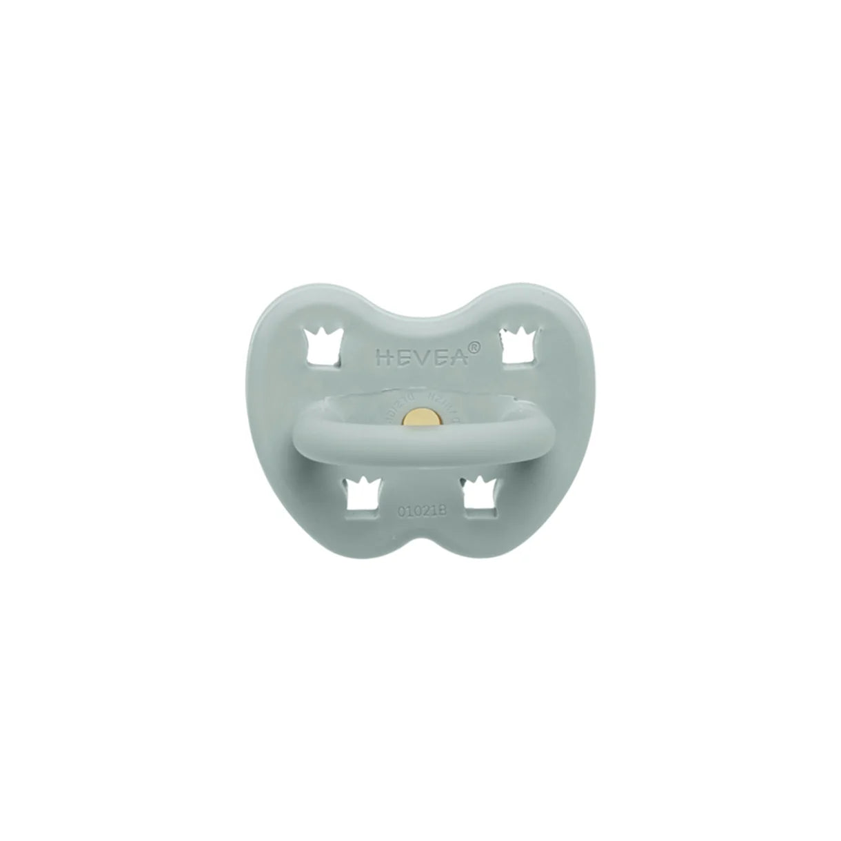 HEVEA - Pacifier Milky White Round - Teat - 100% natural rubber - 100% plastic-free