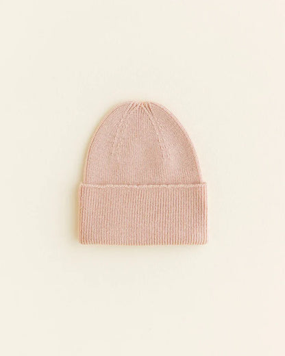 Knitted beanie - Fonzie newborn - Merino wool - HVID